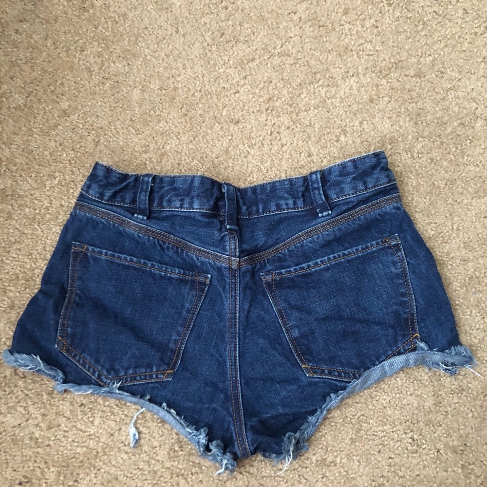 Free People Jean Shorts - Picture 2 of 4